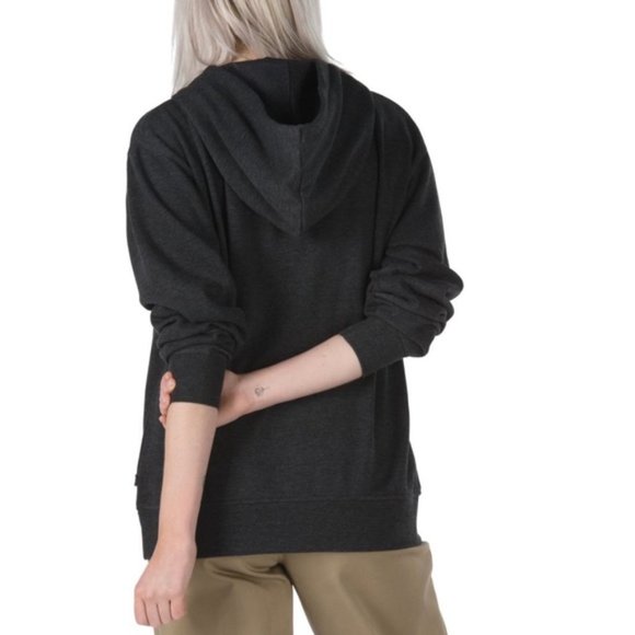 💖MEGA SALE💖VANS Boxed Pro Women Hoodie Charcoal Grey Logo Size XS VN0A4QGS98V - Picture 2 of 6